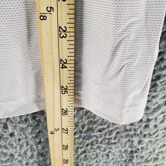 Rhone Shirt Mens Medium White & Multicolor Short Sleeve Polo - Picture 3 of 7